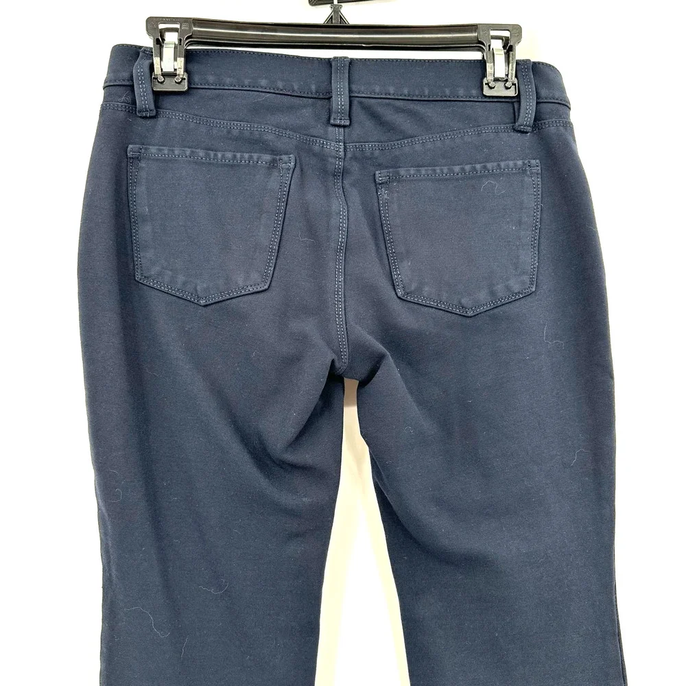 Ann Taylor size 8p dark‎ blue pants straight leg petites